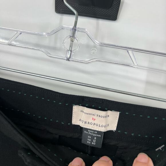 Essentials by Anthropologie The Essential Flare Trousers in Black - Picture 4 of 10